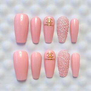 Custom Handmade Reusable Designer Press On Nails